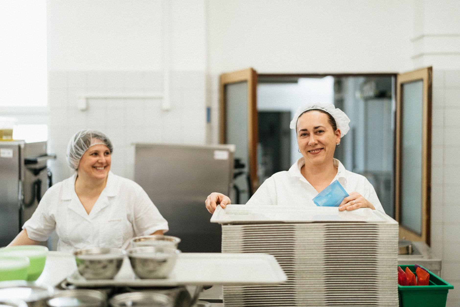 Livraison de repas équipe à La Courneuve